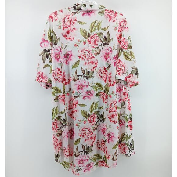 Show Me Your Mumu Brie Floral Robe Cardigan Womens OS Bride Bridal Resort Swim - Picture 5 of 7